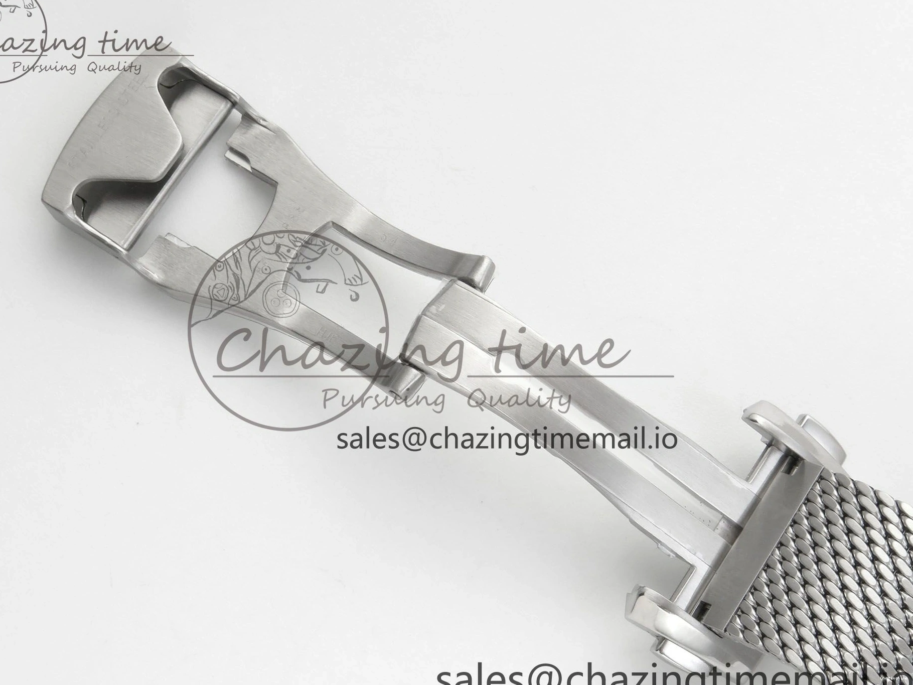 0225 Seamaster 300M 42mm SS VSF Best Edition Black Dial On Mesh Bracelet A Stretchable 7658